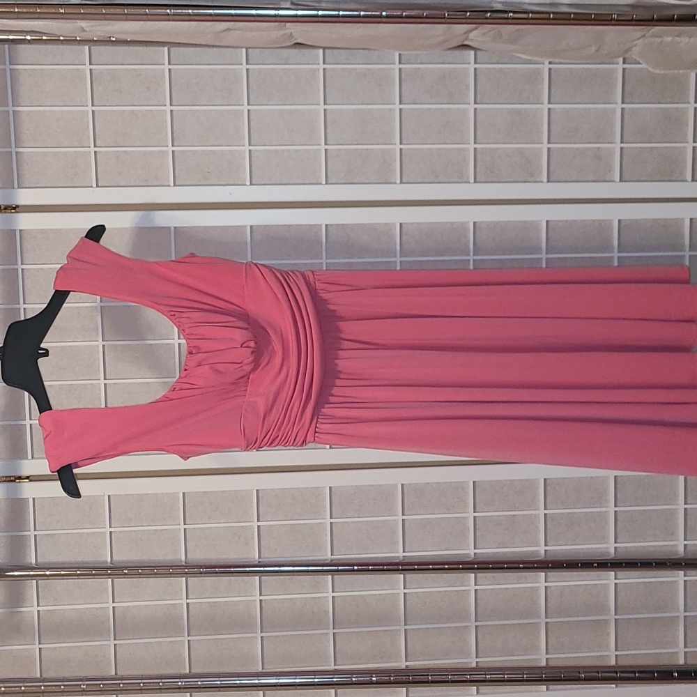 Pink sleeveless Boston Proper dress